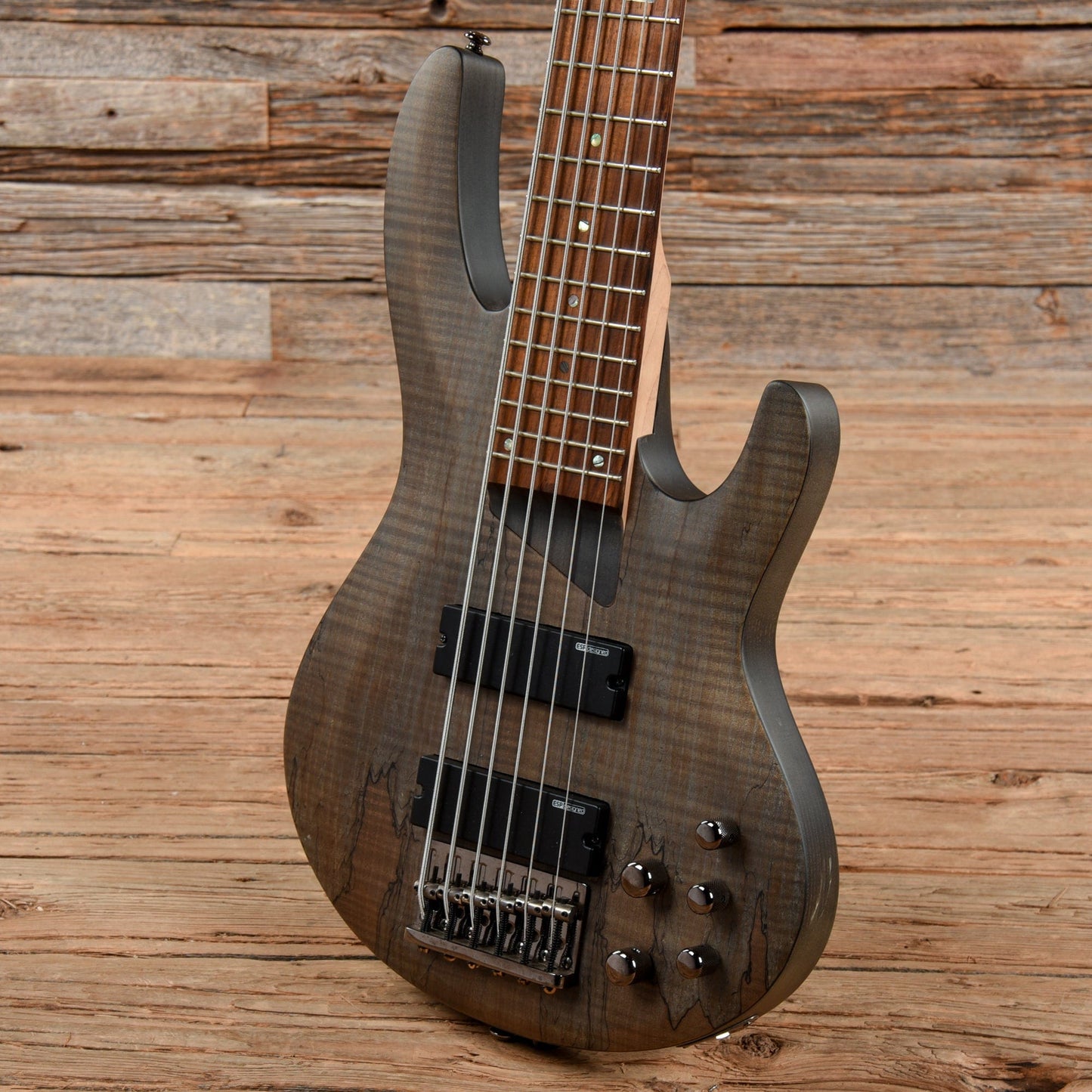 LTD B-206SM See Thru Black Satin 2016 Bass Guitars / 5-String or More