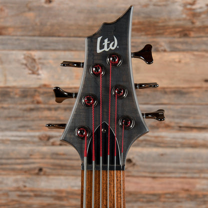 LTD B-206SM See Thru Black Satin 2016 Bass Guitars / 5-String or More