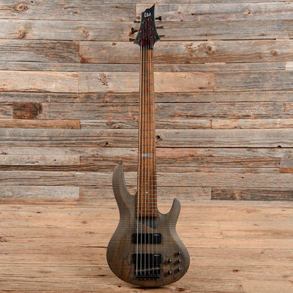 LTD B-206SM See Thru Black Satin 2016 Bass Guitars / 5-String or More