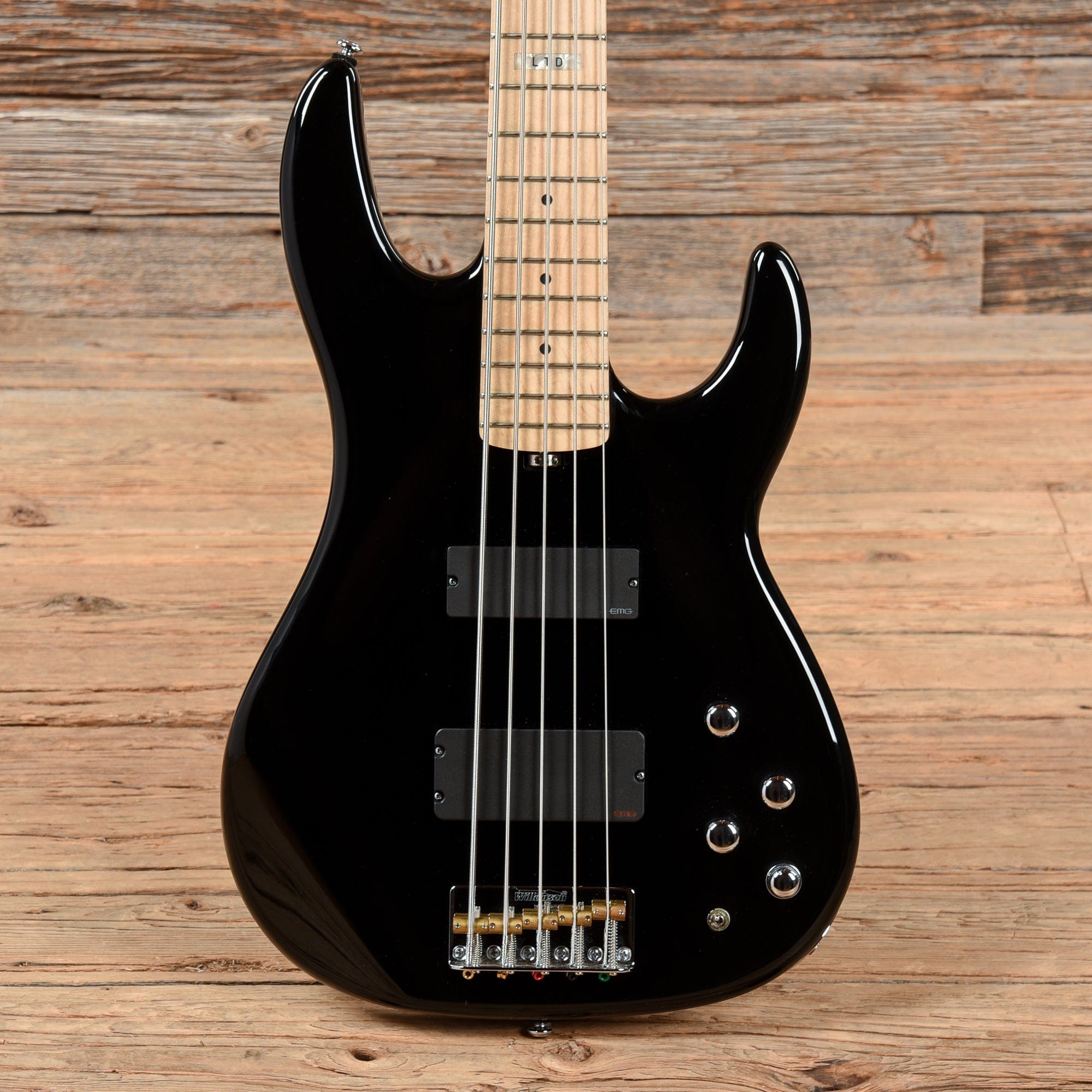 LTD Surveyor 5-String Black 2012 Bass Guitars / 5-String or More