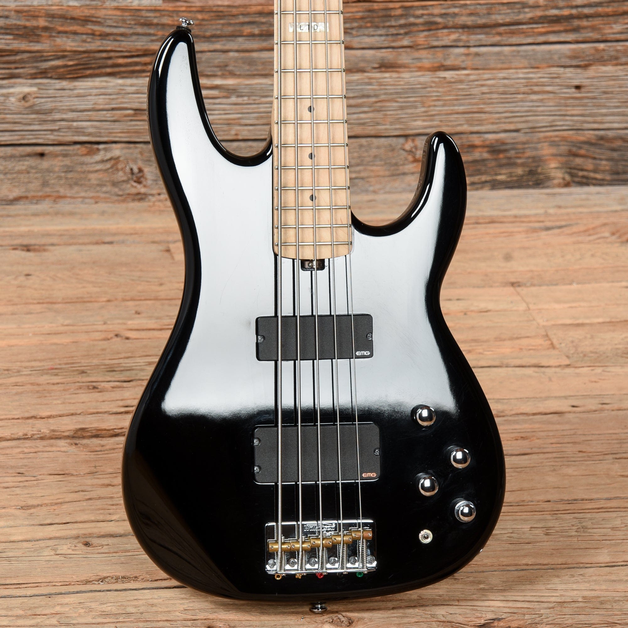 LTD Surveyor 5-String Black 2012 Bass Guitars / 5-String or More