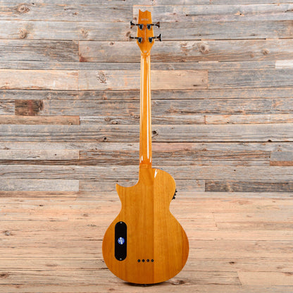 LTD TL-4ZEBRA Natural Zebrawood Semi-hollow Electric Bass Natural 2016 Bass Guitars / 5-String or More