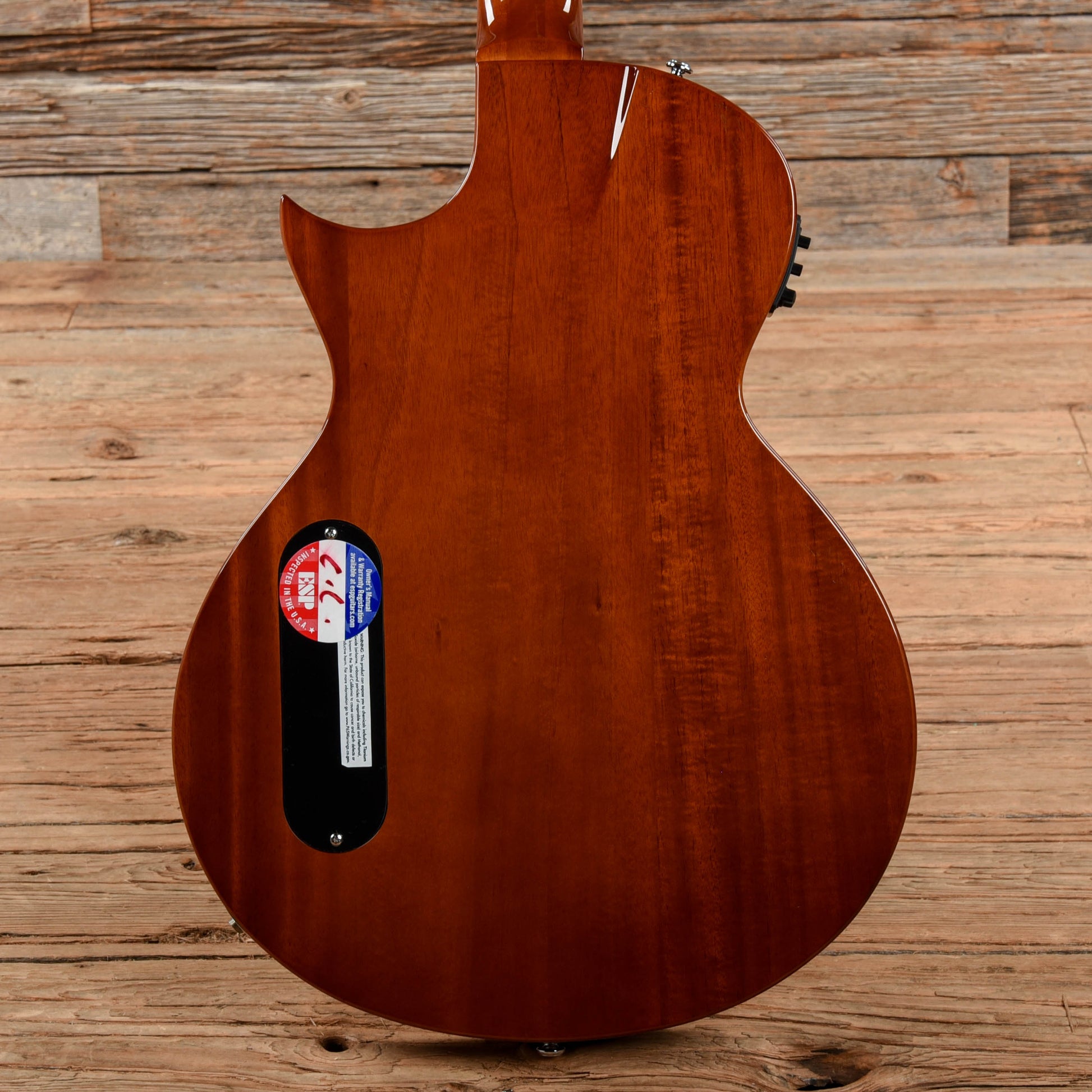 LTD TL-6N Natural Electric Guitars / Semi-Hollow