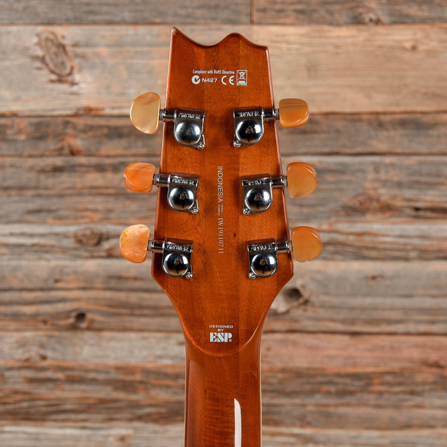 LTD TL-6N Natural Electric Guitars / Semi-Hollow