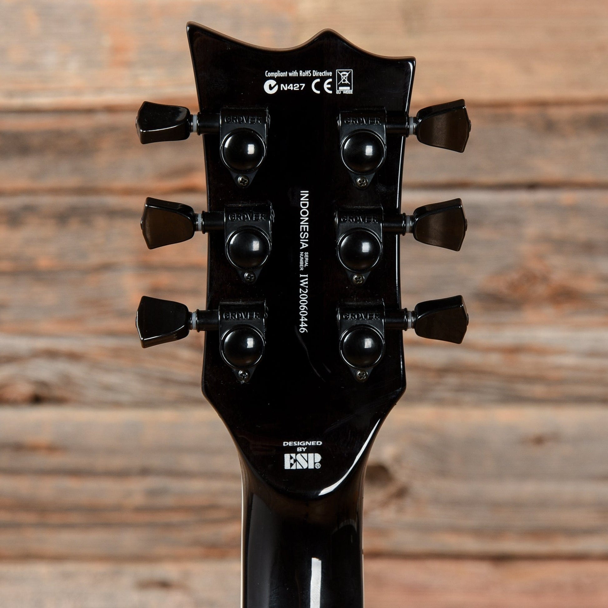 LTD EC-1000 Evertune FM Black Electric Guitars / Solid Body