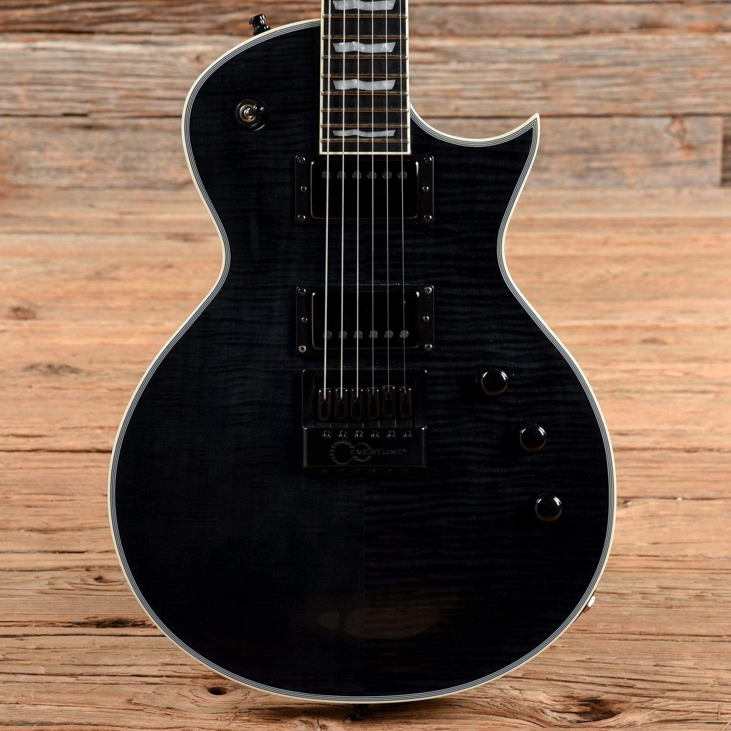 LTD EC-1000 Evertune FM See Thru Black 2017 Electric Guitars / Solid Body