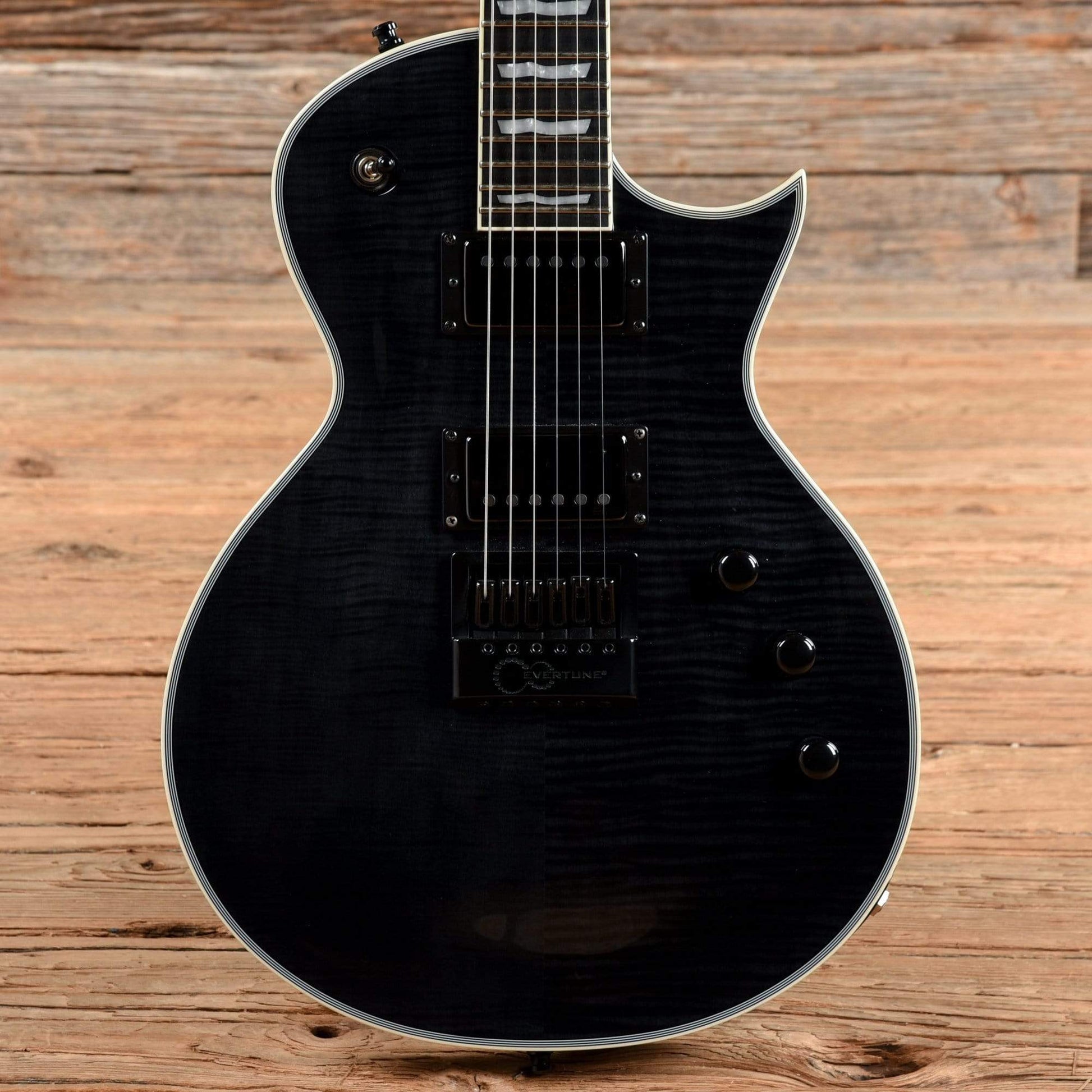 LTD EC-1000 Evertune FM See Thru Black 2017 Electric Guitars / Solid Body