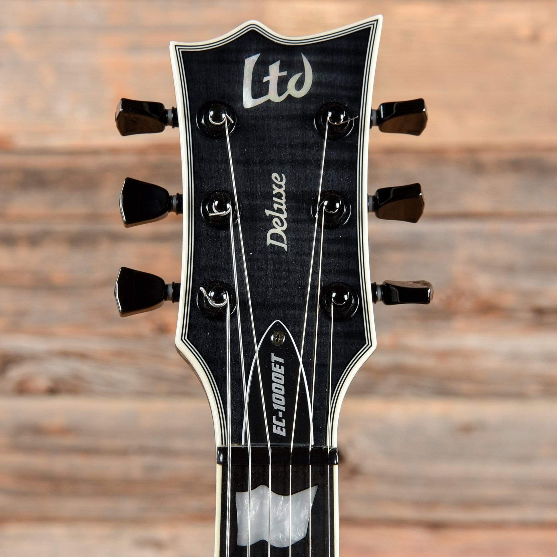 LTD EC-1000 Evertune FM See Thru Black 2017 Electric Guitars / Solid Body