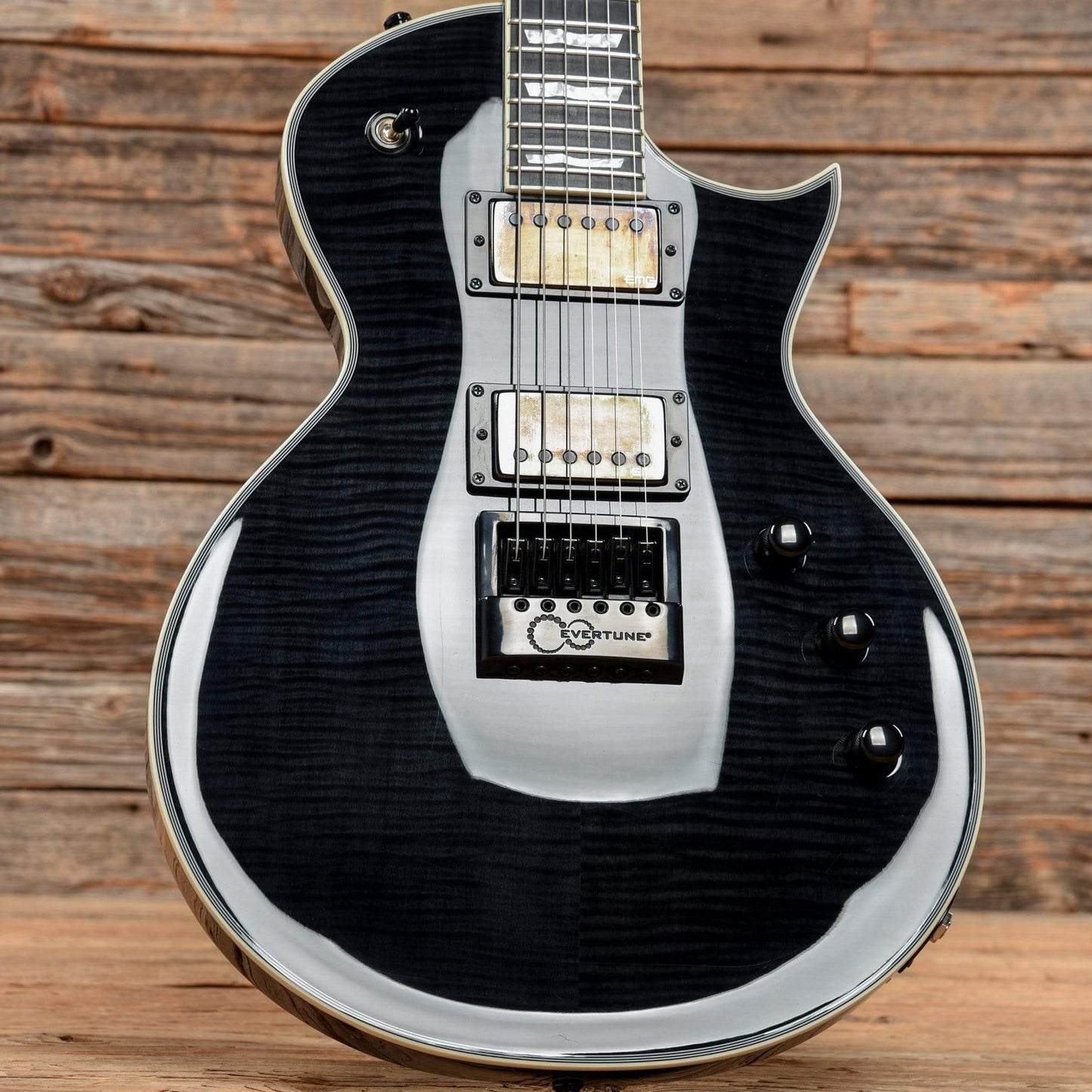 LTD EC-1000 Evertune FM See Thru Black 2017 Electric Guitars / Solid Body