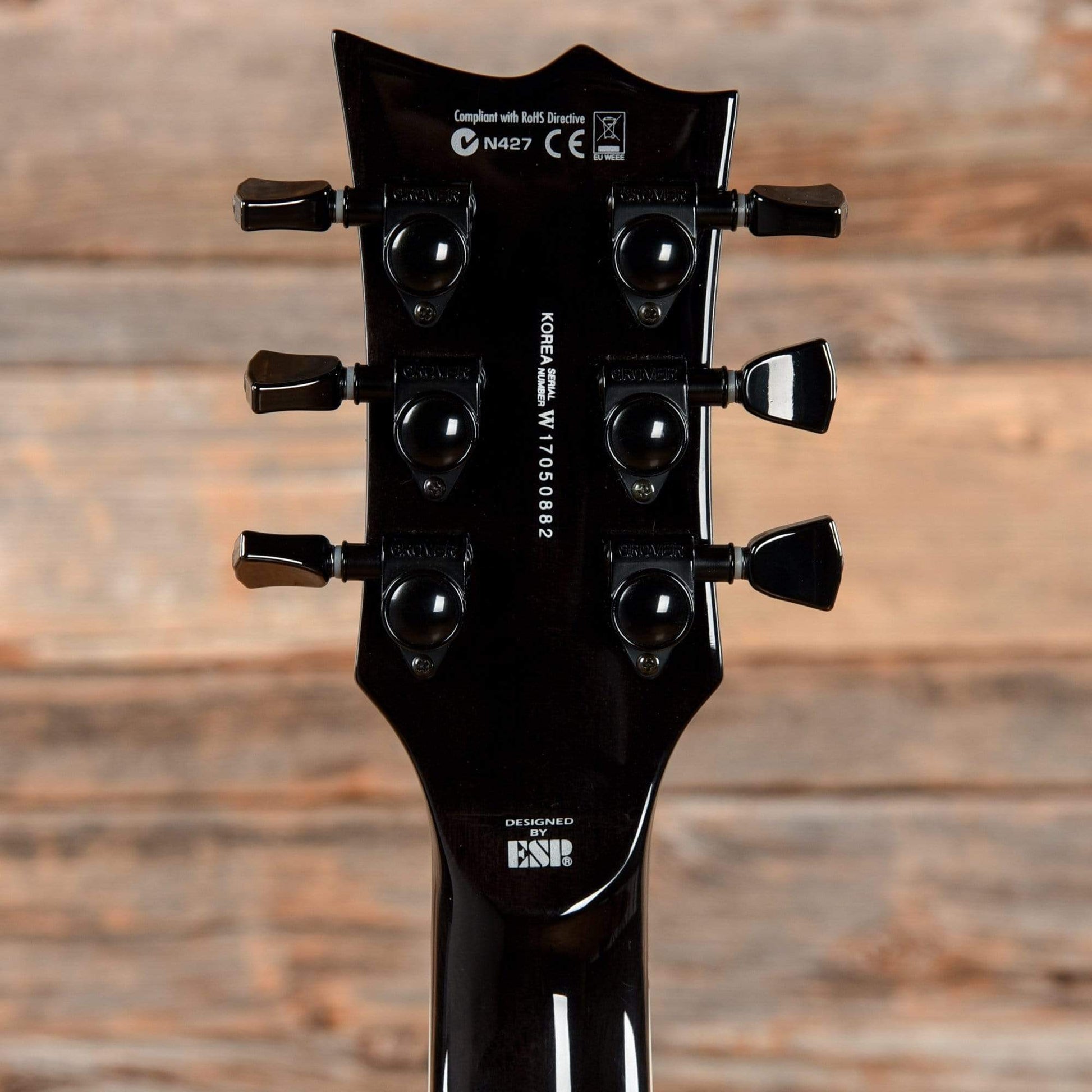 LTD EC-1000 Evertune FM See Thru Black 2017 Electric Guitars / Solid Body