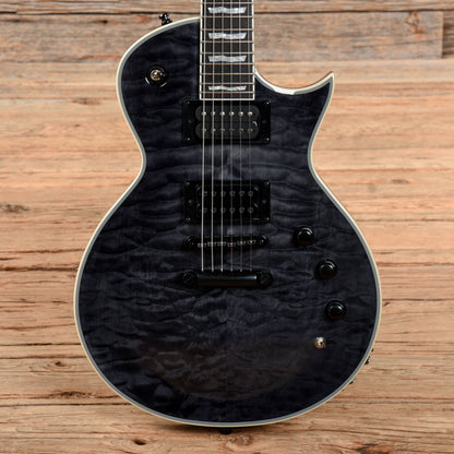 LTD EC-1000 Piezo See Through Black Electric Guitars / Solid Body