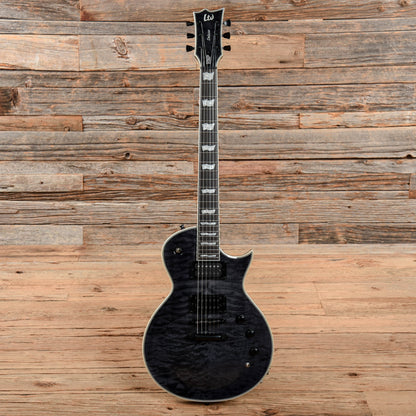 LTD EC-1000 Piezo See Through Black Electric Guitars / Solid Body