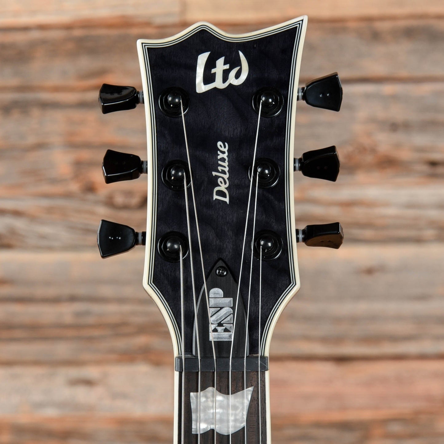 LTD EC-1000 Piezo See Through Black Electric Guitars / Solid Body