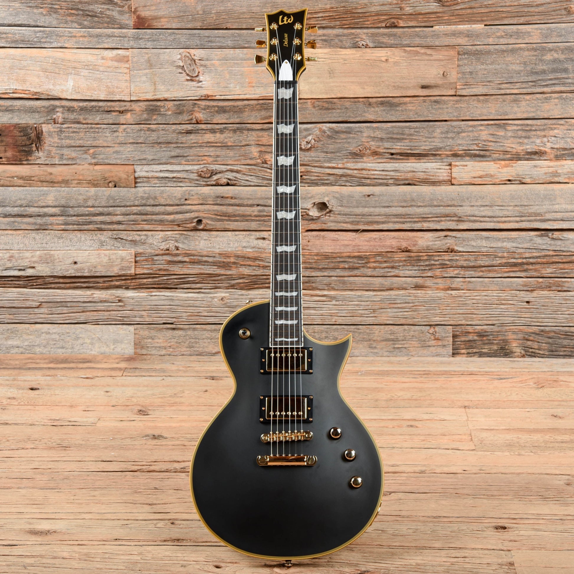 LTD EC-1000 Vintage Black Electric Guitars / Solid Body