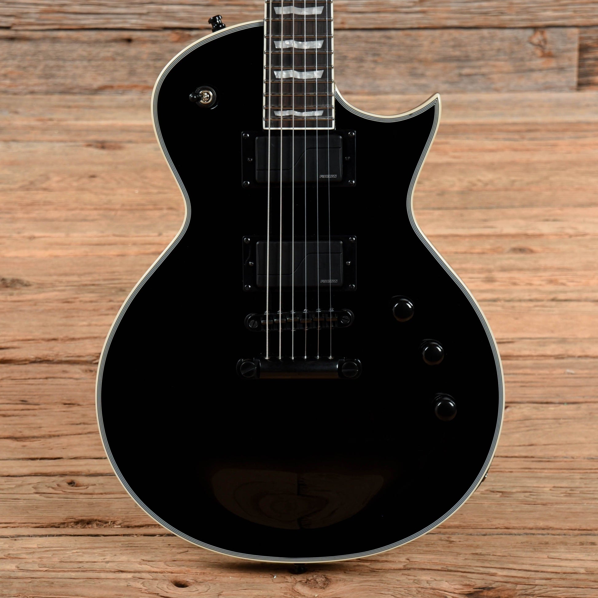 LTD EC-1000S Fluence Black Electric Guitars / Solid Body
