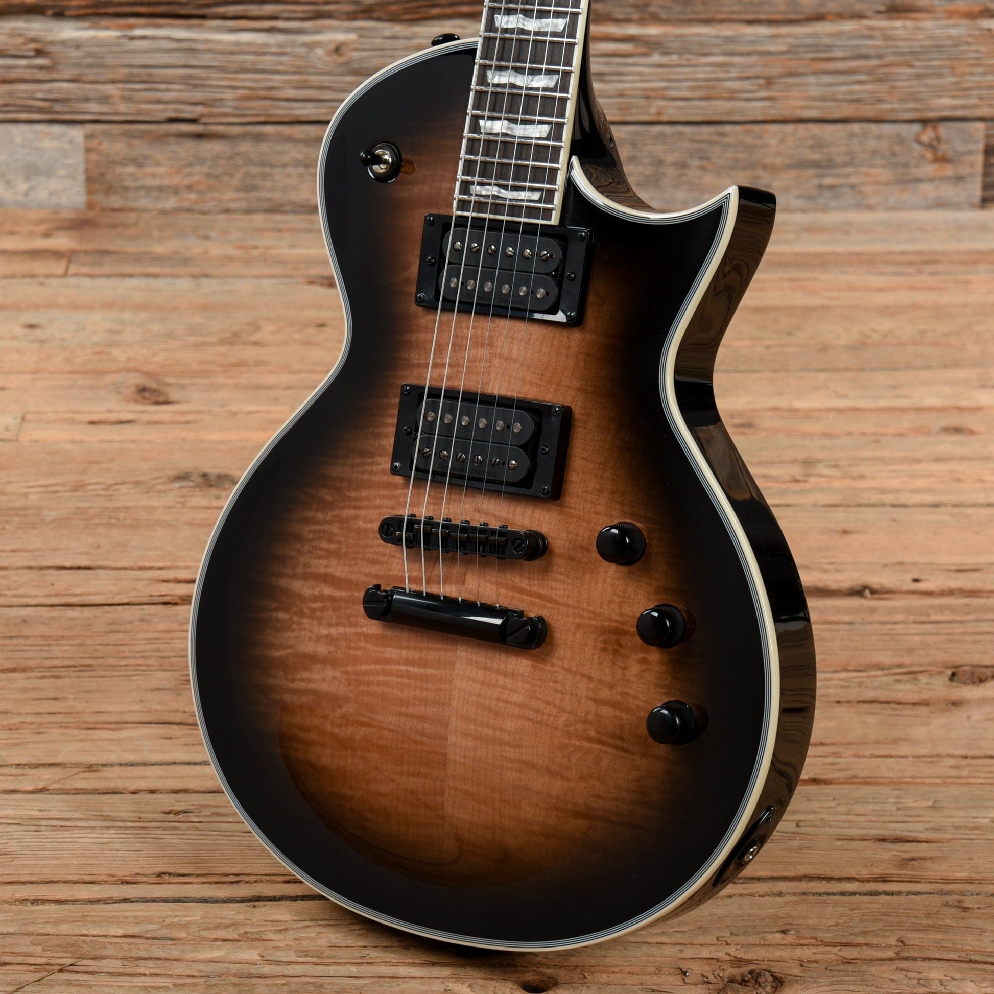 LTD EC-1000T Blackburst Electric Guitars / Solid Body