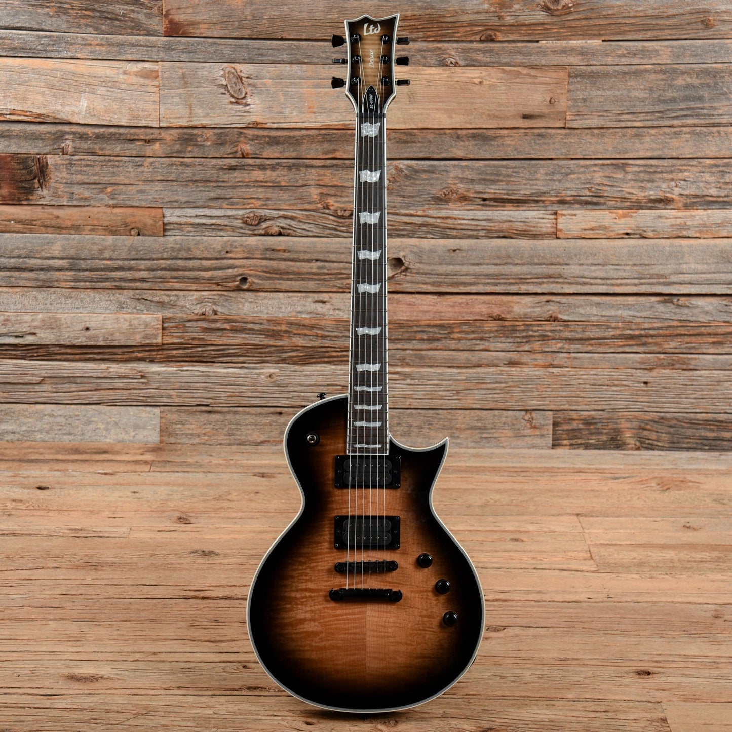LTD EC-1000T Blackburst Electric Guitars / Solid Body