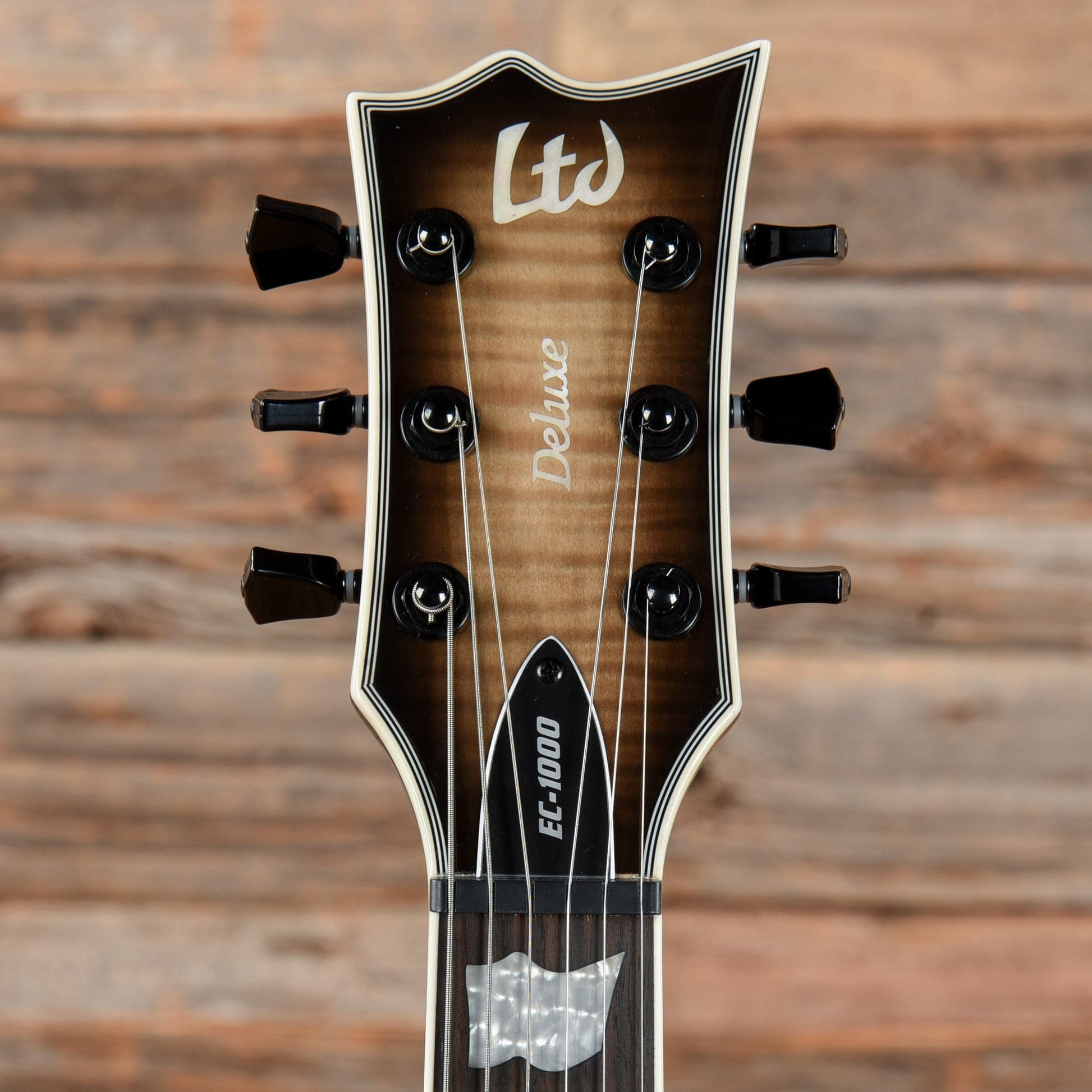 LTD EC-1000T Blackburst Electric Guitars / Solid Body