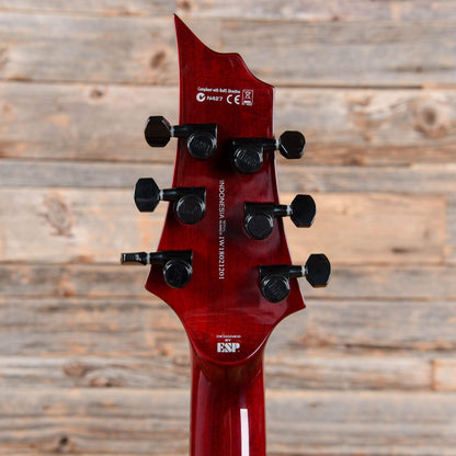 LTD H-1001 QM See-Thru Black Cherry 2018 Electric Guitars / Solid Body