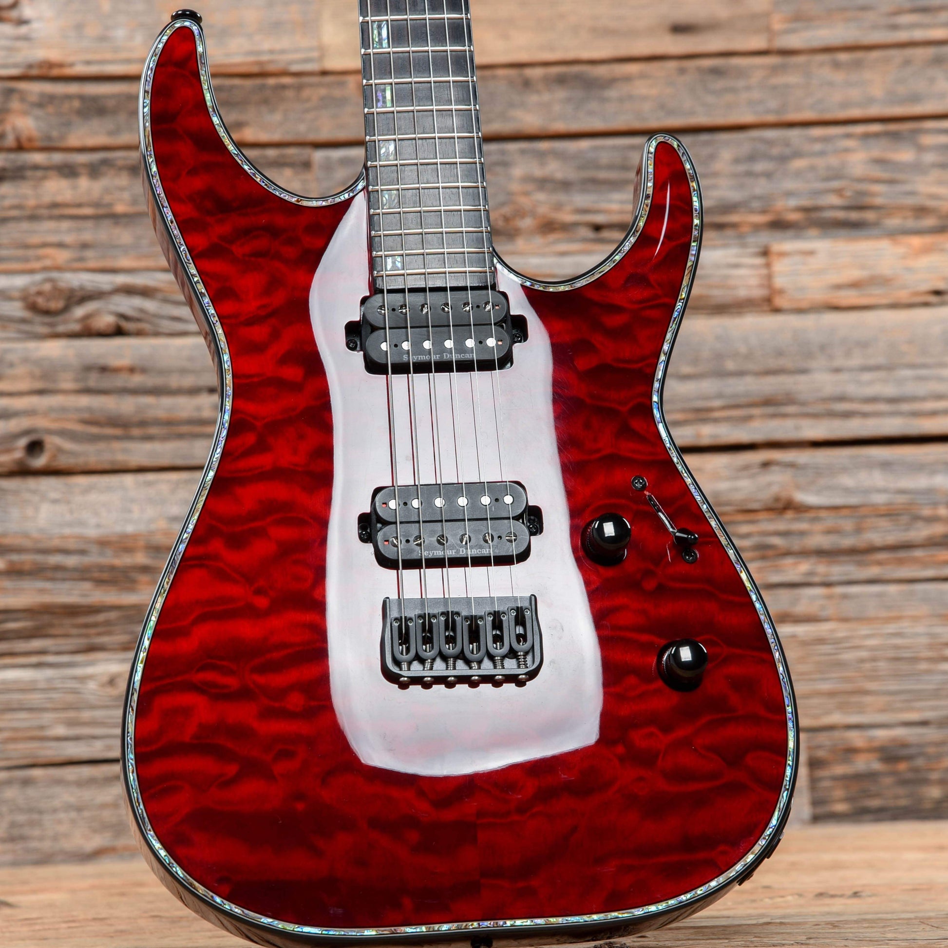 LTD H-1001 QM See-Thru Black Cherry 2018 Electric Guitars / Solid Body