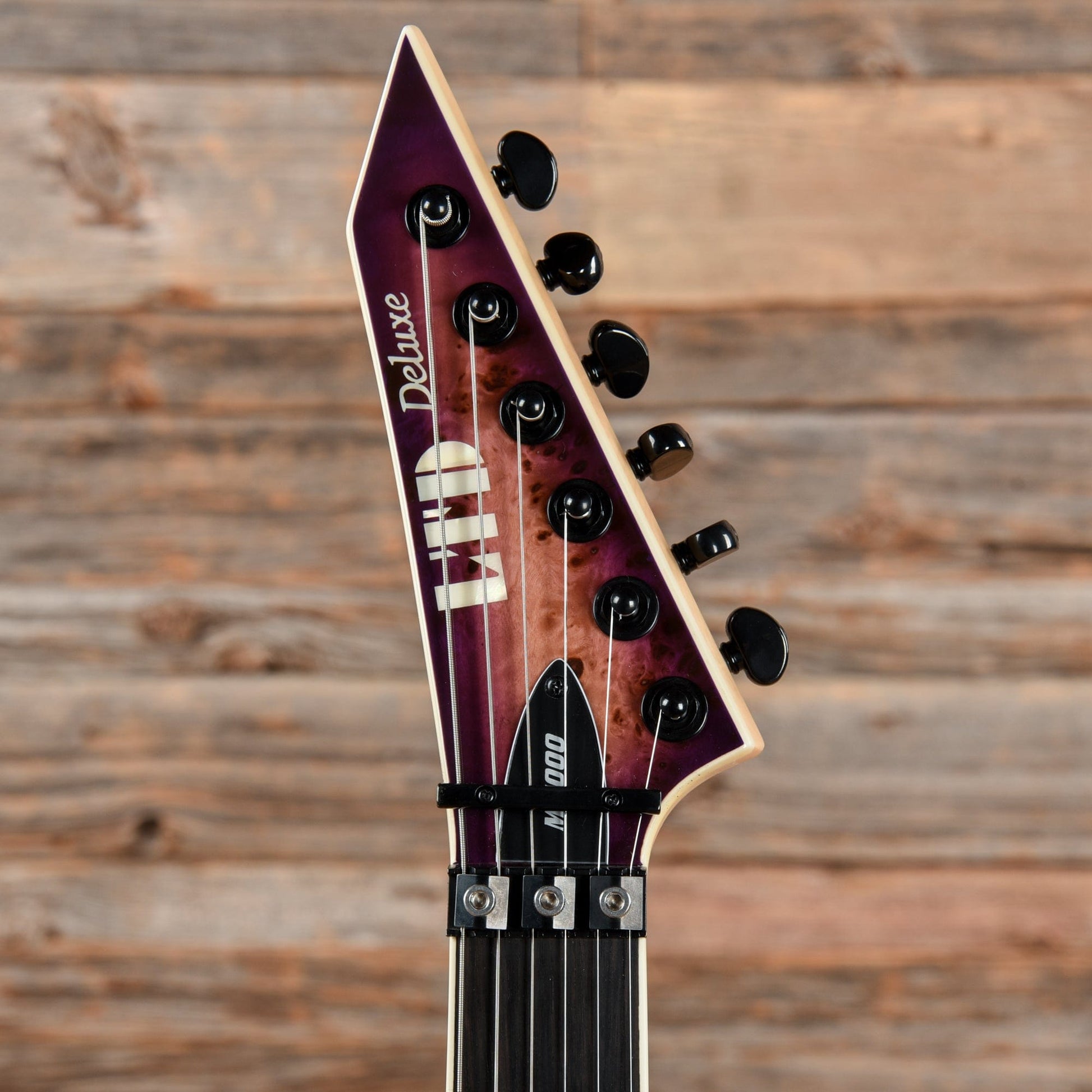 LTD M-1000 Deluxe Purple Natural Burst 2019 Electric Guitars / Solid Body
