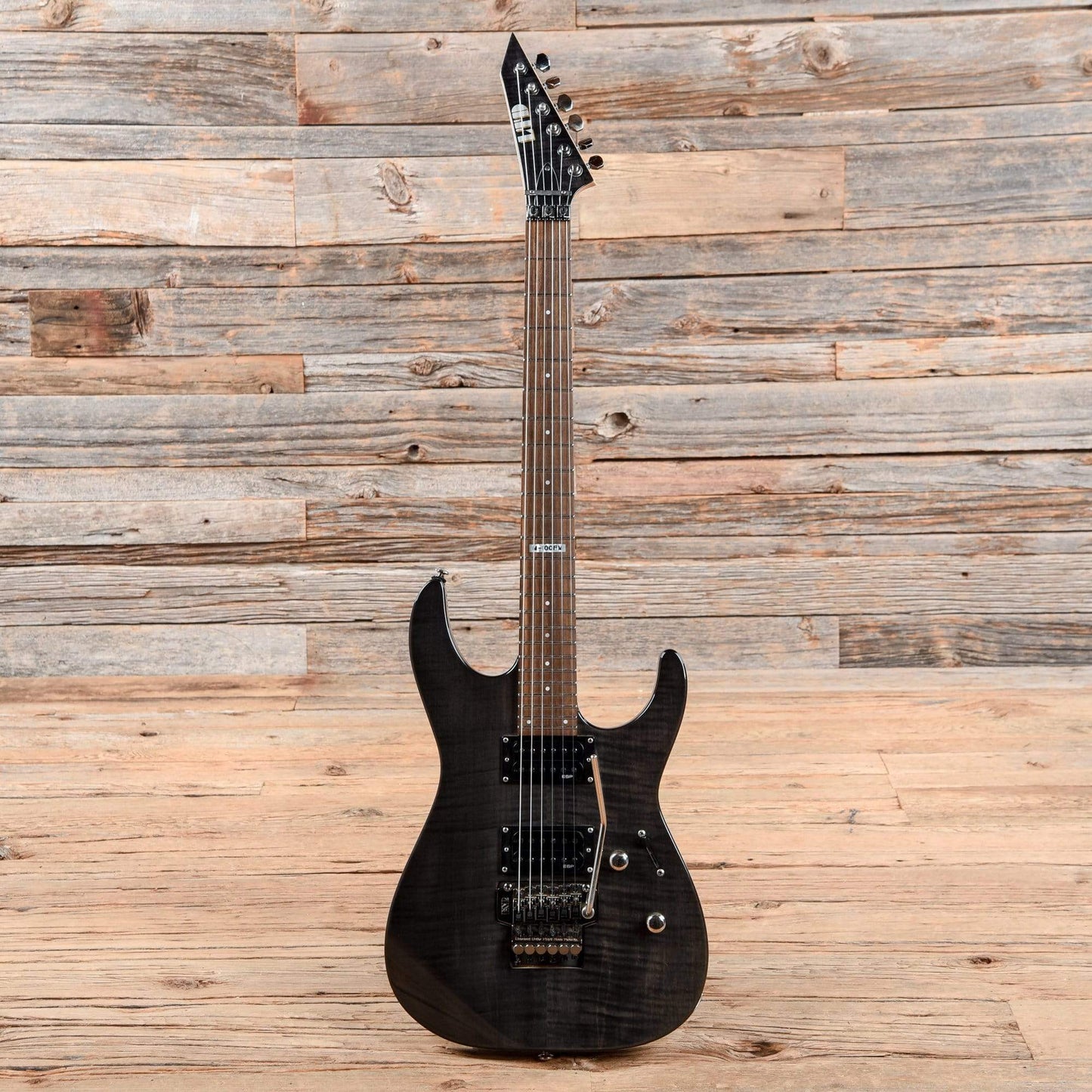 LTD M-100FM See Thru Black 2007 Electric Guitars / Solid Body