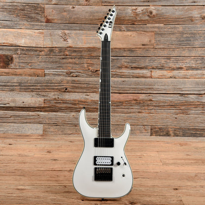 LTD MH-1007-ET White Electric Guitars / Solid Body