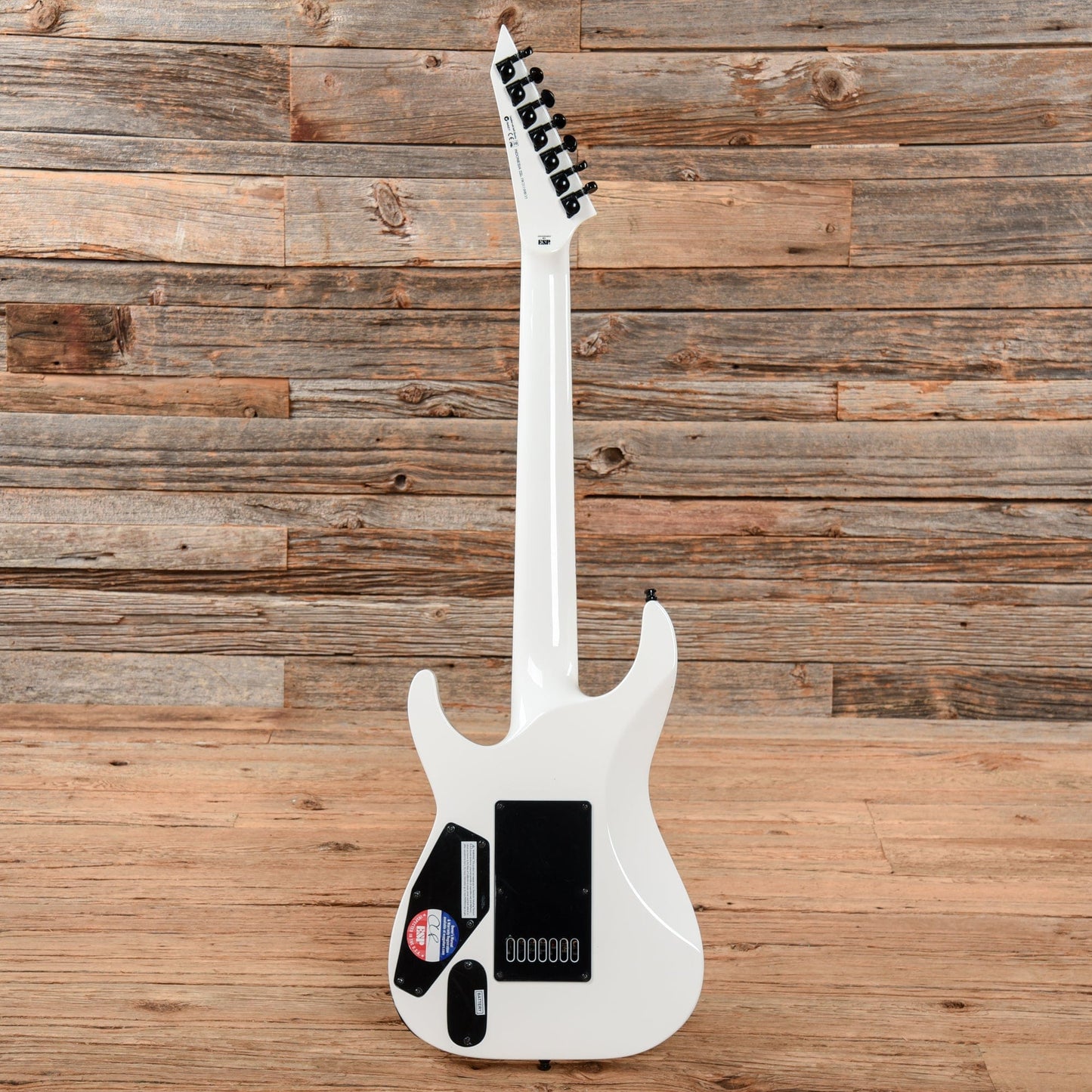 LTD MH-1007-ET White Electric Guitars / Solid Body