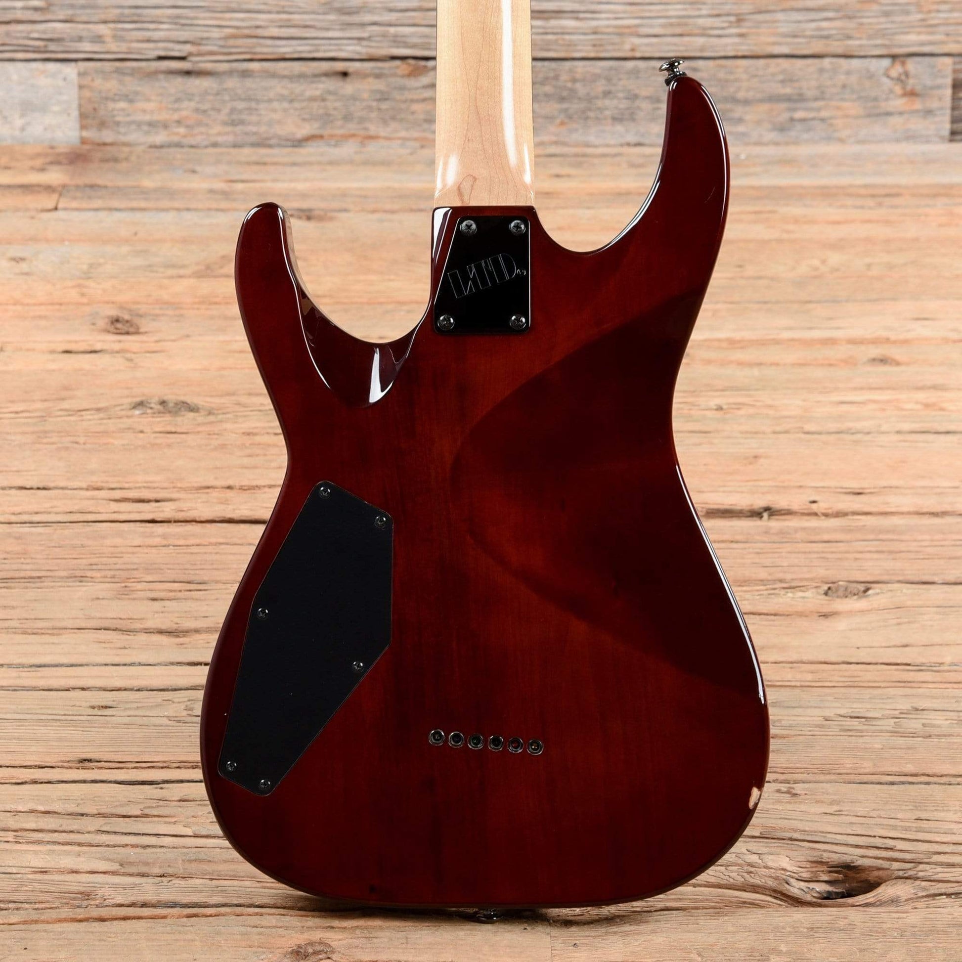 LTD MH-100NT Amber Sunburst Electric Guitars / Solid Body