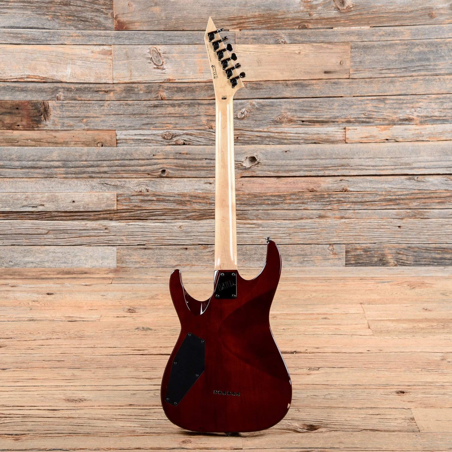 LTD MH-100NT Amber Sunburst Electric Guitars / Solid Body