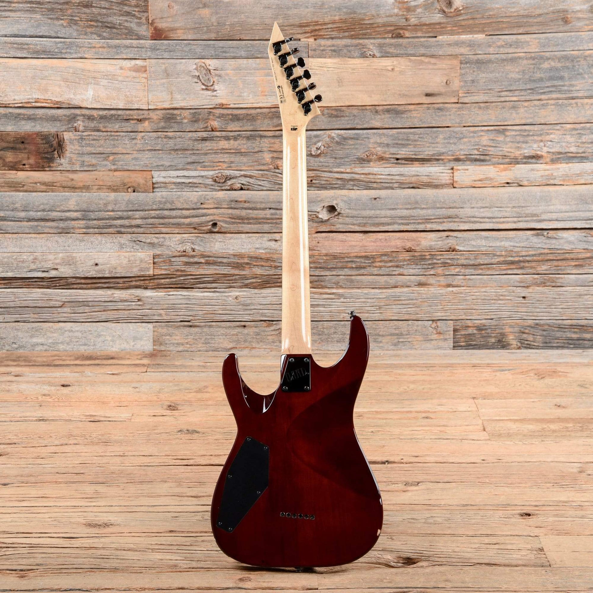 LTD MH-100NT Amber Sunburst Electric Guitars / Solid Body