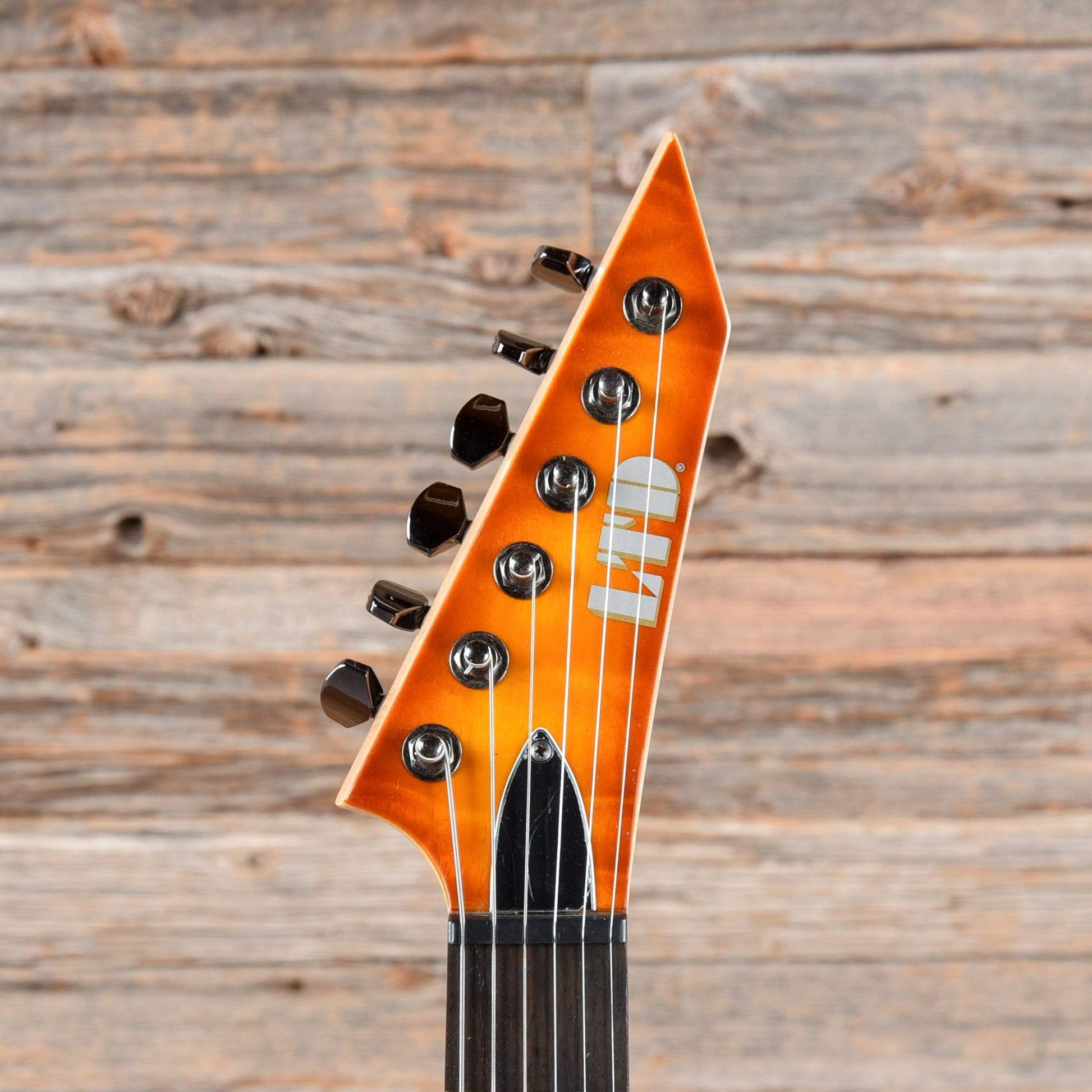 LTD MH-100NT Amber Sunburst Electric Guitars / Solid Body