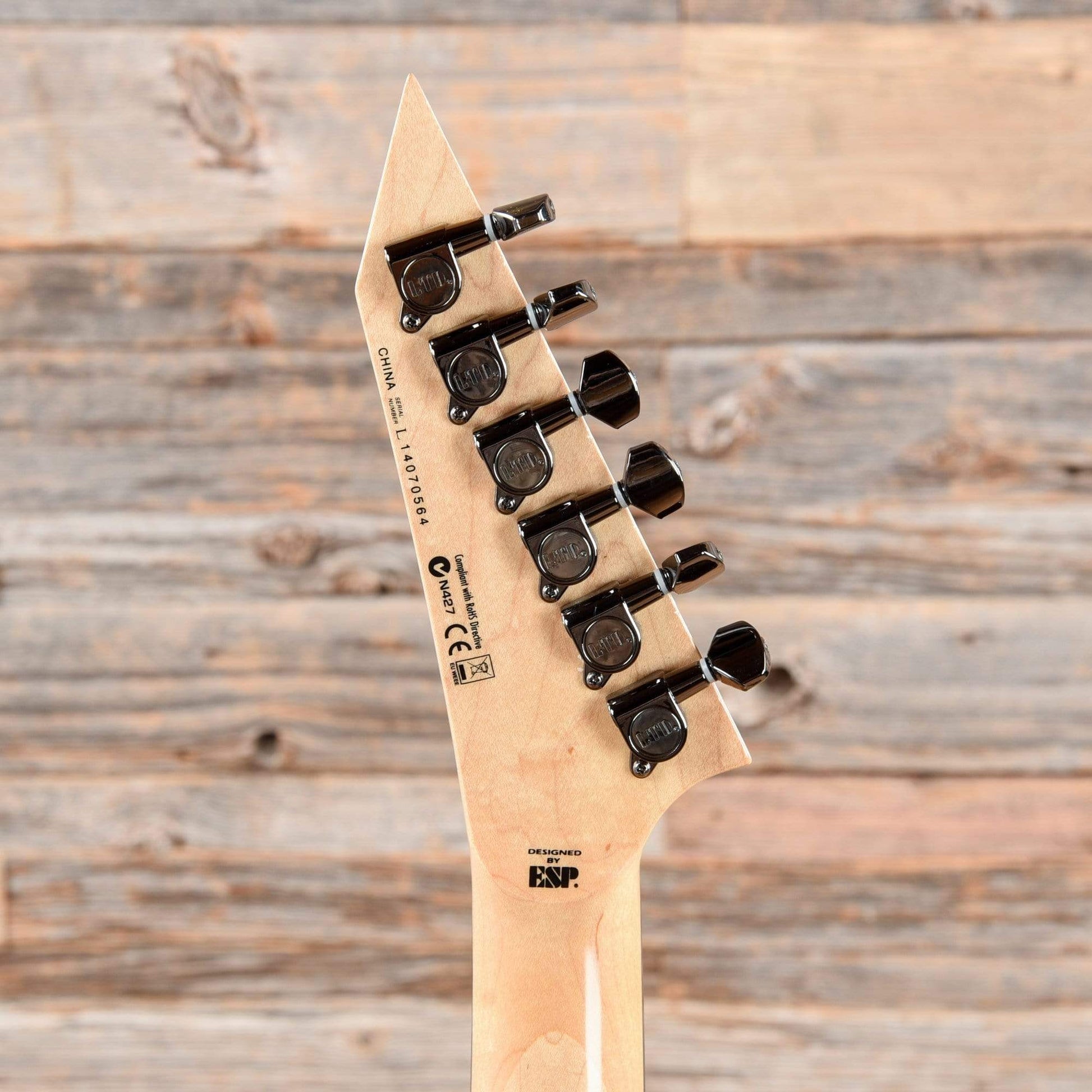 LTD MH-100NT Amber Sunburst Electric Guitars / Solid Body