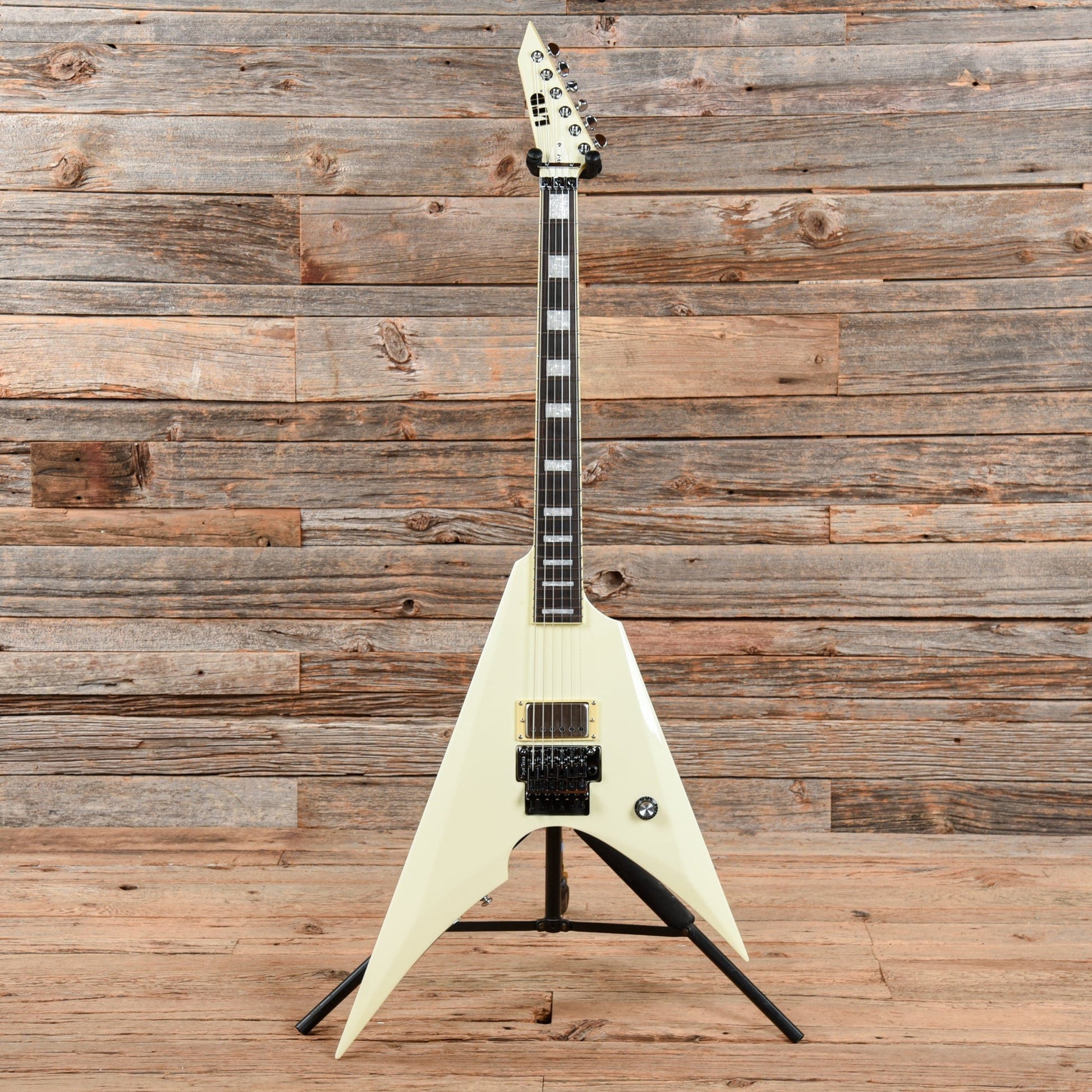 LTD MSV-1 Mike Schleibaum Signature Olympic White Electric Guitars / Solid Body