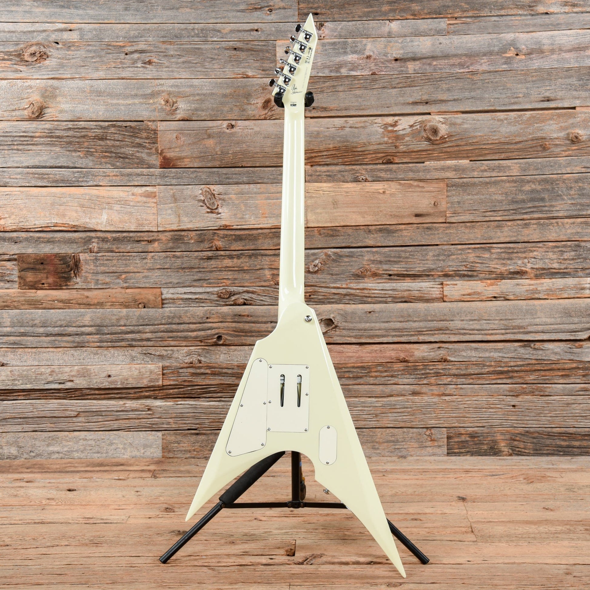 LTD MSV-1 Mike Schleibaum Signature Olympic White Electric Guitars / Solid Body