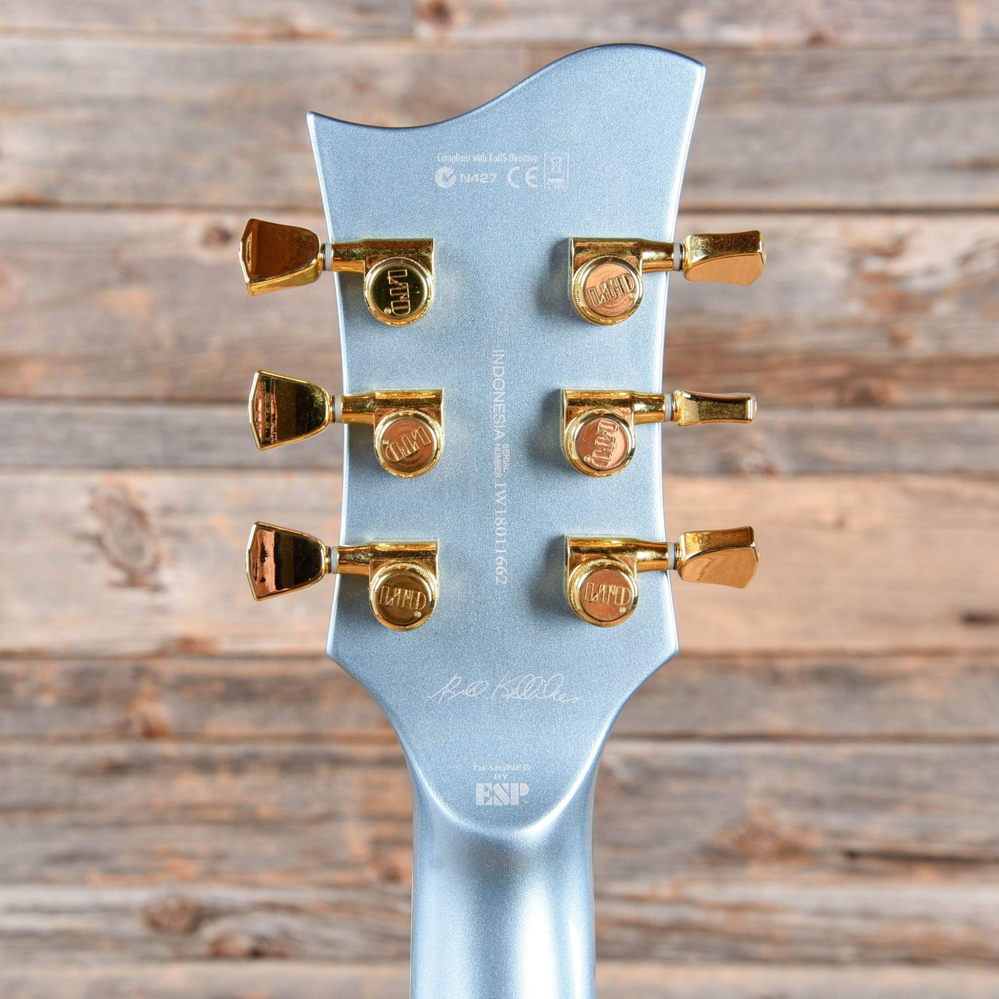 LTD Sparrowhawk Bill Kelliher Signature Pelham Blue 2018 Electric Guitars / Solid Body