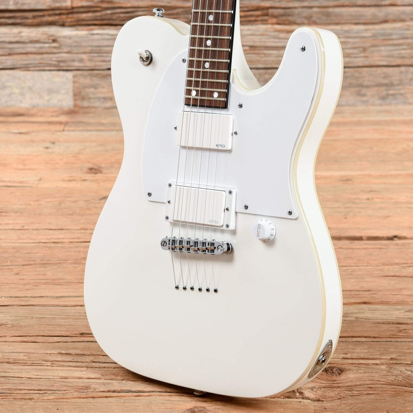 LTD TED-600T Ted Aguilar Signature White 2018 Electric Guitars / Solid Body