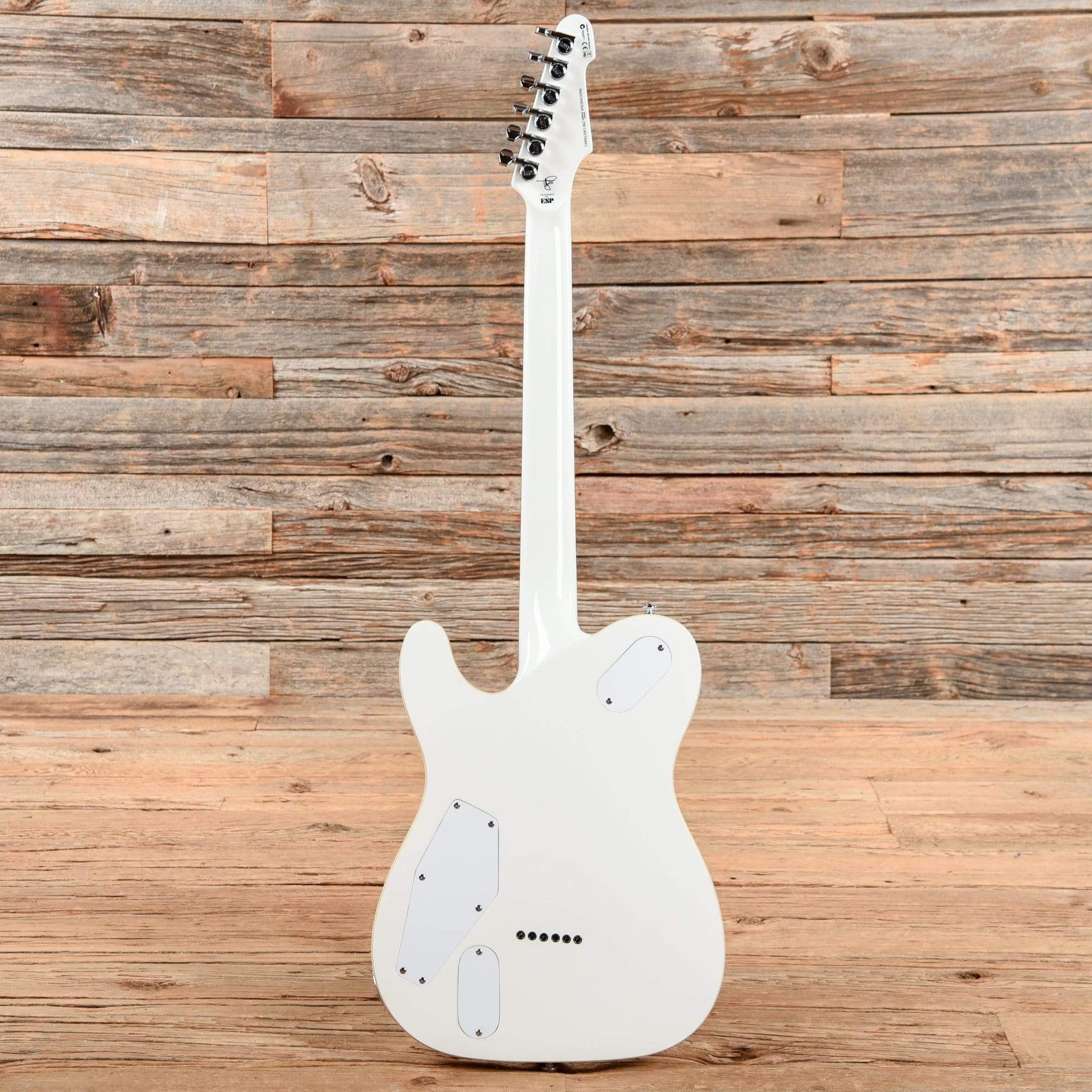 LTD TED-600T Ted Aguilar Signature White 2018 Electric Guitars / Solid Body