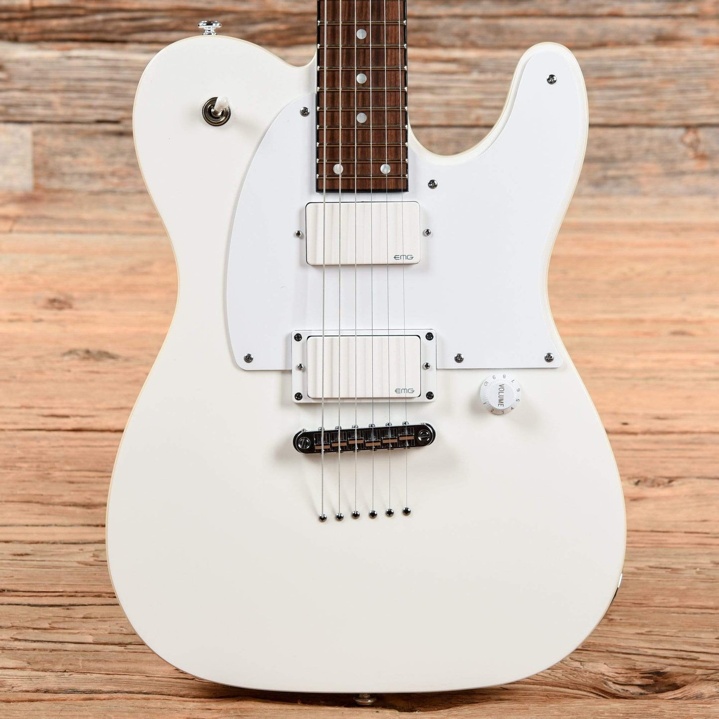 LTD TED-600T Ted Aguilar Signature White 2018 Electric Guitars / Solid Body