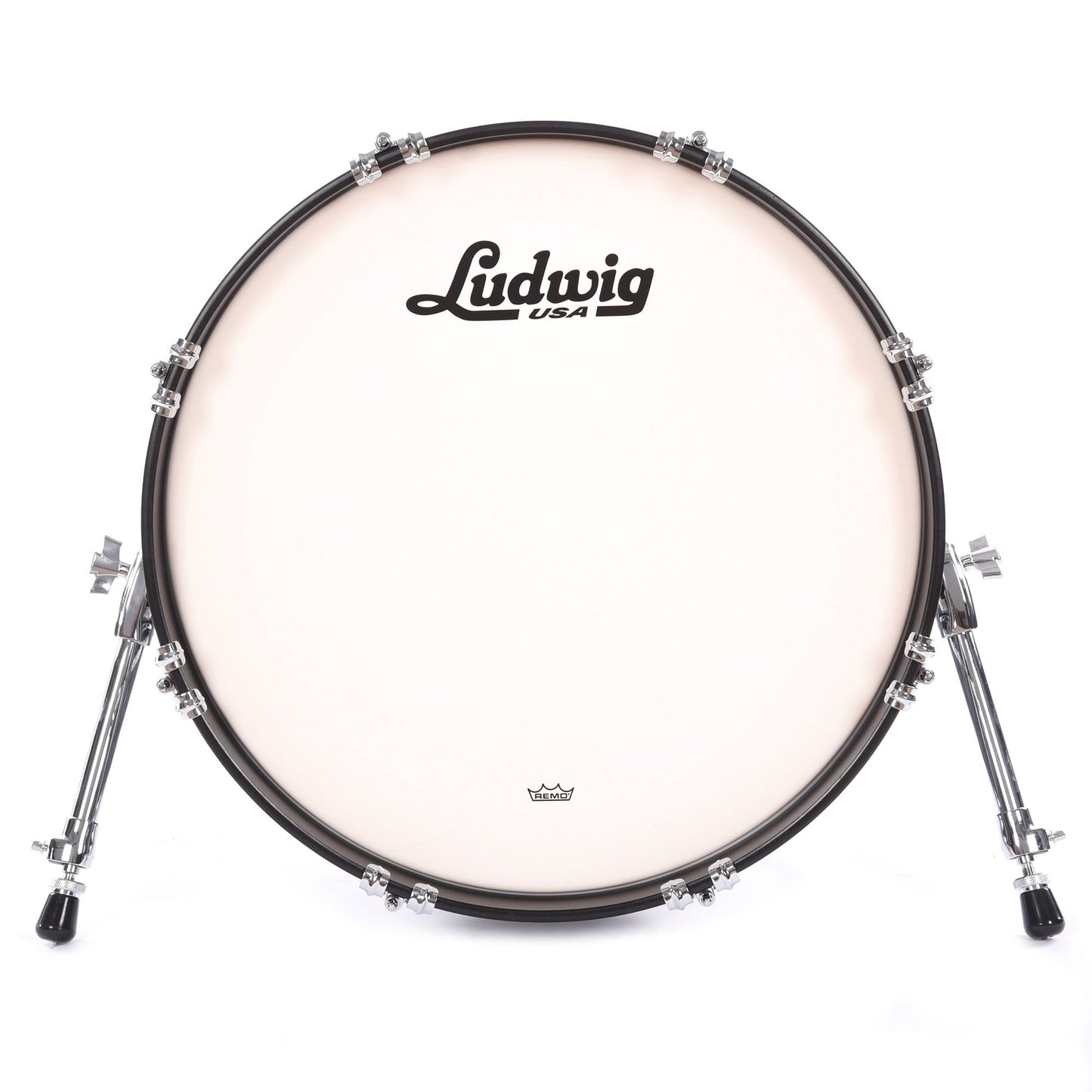 Ludwig 20x14 Classic Maple Bass Drum Vintage Black Oyster Drums and Percussion / Acoustic Drums / Bass Drum