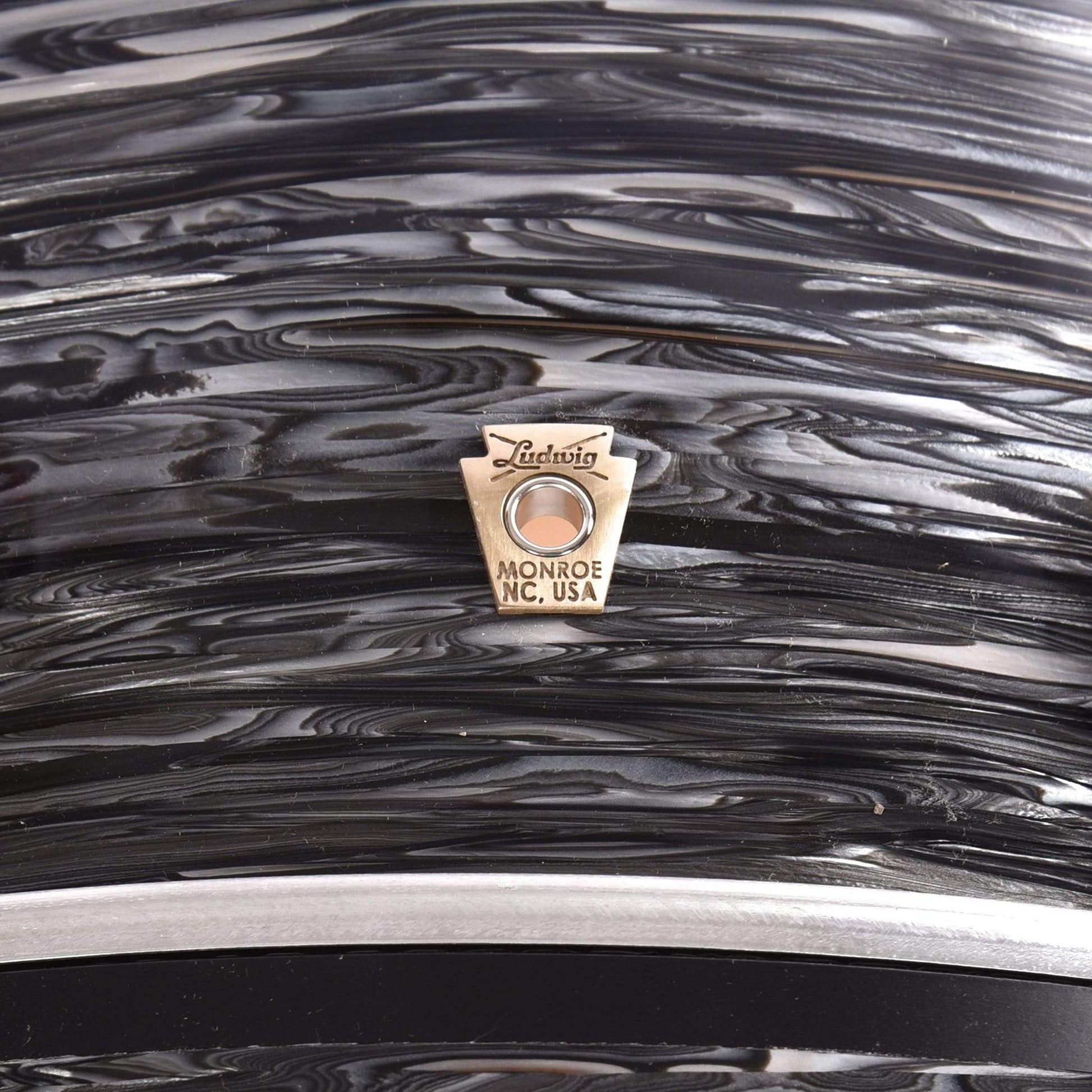 Ludwig 20x14 Classic Maple Bass Drum Vintage Black Oyster Drums and Percussion / Acoustic Drums / Bass Drum