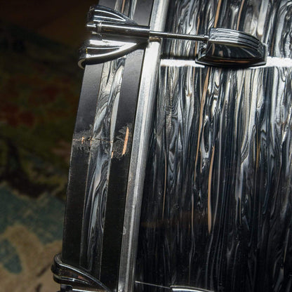 Ludwig 20x14 Classic Maple Bass Drum Vintage Black Oyster Drums and Percussion / Acoustic Drums / Bass Drum