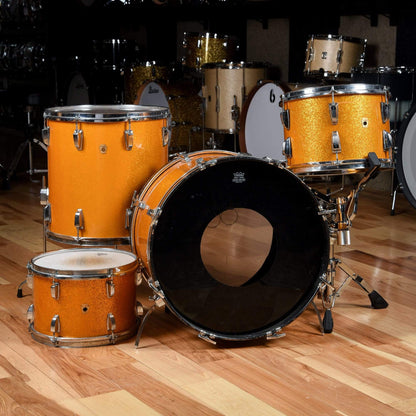 Ludwig 12/13/16/20 Drum Kit Gold Sparkle 1960s Drums and Percussion / Acoustic Drums / Full Acoustic Kits