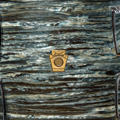 Ludwig 12/13/16/22 1960s Blue Oyster Pearl Drums and Percussion / Acoustic Drums / Full Acoustic Kits