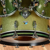 Ludwig 12/13/16/22 1970's 4pc Drum Kit Green Sparkle Drums and Percussion / Acoustic Drums / Full Acoustic Kits