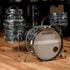 Ludwig 12/13/16/22 Drum Kit Black Oyster 1970s Drums and Percussion / Acoustic Drums / Full Acoustic Kits