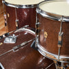 Ludwig 3-pc Drum Set Burgundy Sparkle 1960s Drums and Percussion / Acoustic Drums / Full Acoustic Kits