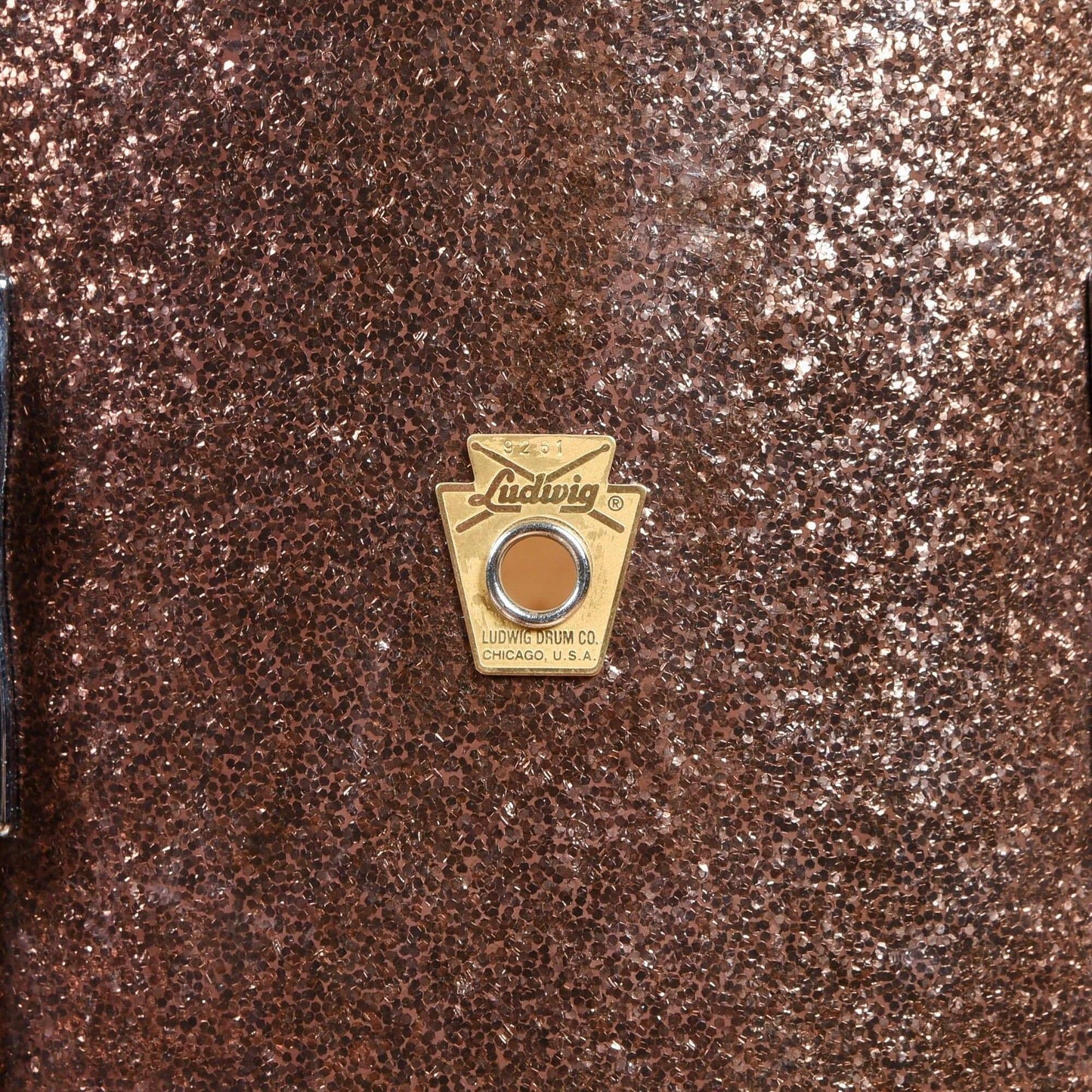 Ludwig 3-pc Drum Set Burgundy Sparkle 1960s Drums and Percussion / Acoustic Drums / Full Acoustic Kits