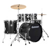 Ludwig Accent Drive 10/12/16/22/6.5x14 5pc. Drum Kit Black Sparkle w/Hardware & Cymbals Drums and Percussion / Acoustic Drums / Full Acoustic Kits