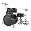 Ludwig Accent Fuse 10/12/14/20/5x14 5pc. Drum Kit Black w/Hardware & Cymbals Drums and Percussion / Acoustic Drums / Full Acoustic Kits